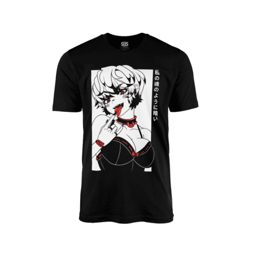 Waifu Shirt S2.x: Goth - GamerSupps.GG