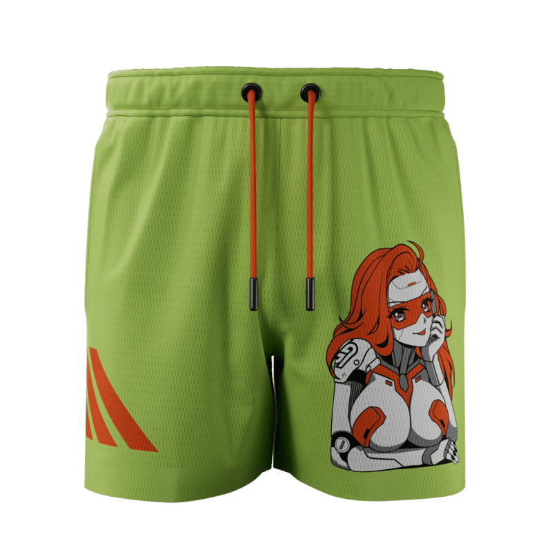 android 69 shorts front