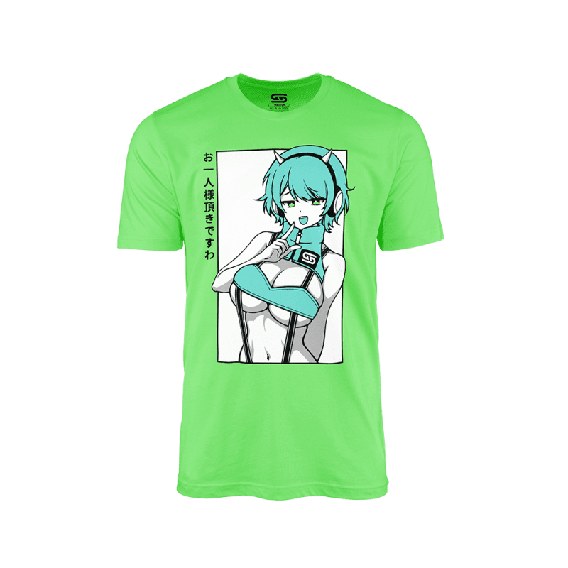 bashful shirt green