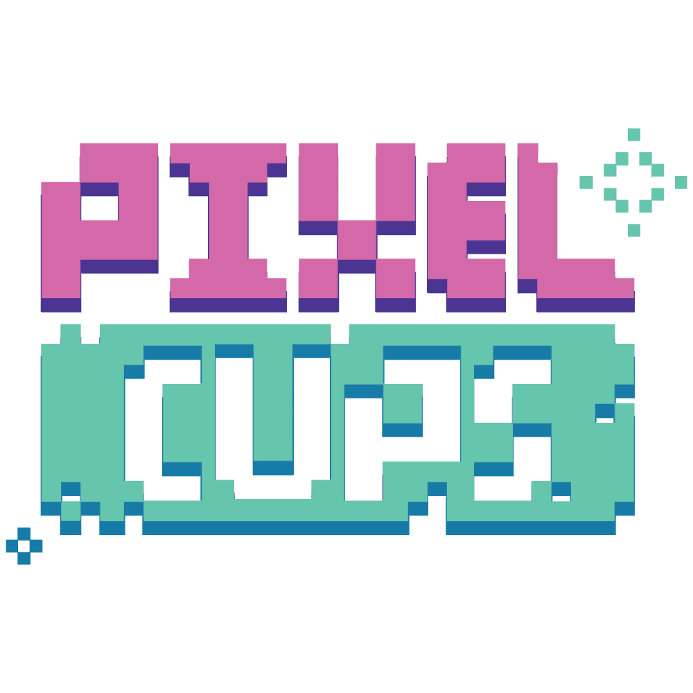 bigpuffer pixel cups logo