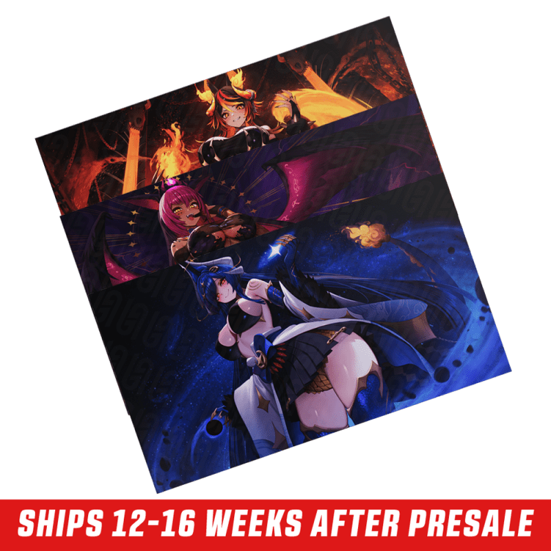 boss rush poster 3 pack ships in