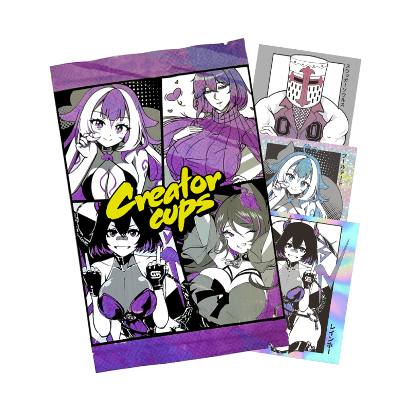 creator cups volume 2 pack and stickers