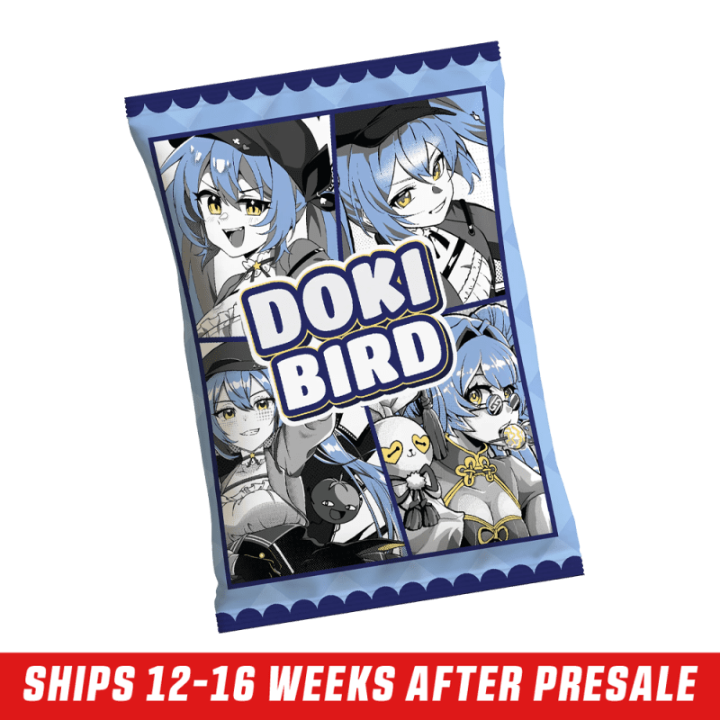 dokibird sticker pack single ships in