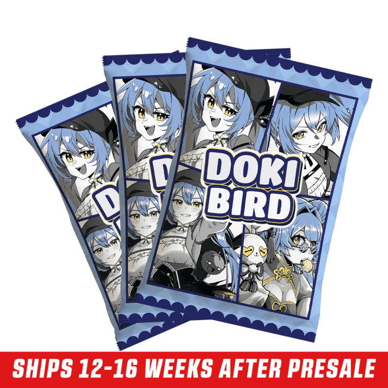 dokibird sticker pack stacked ships in