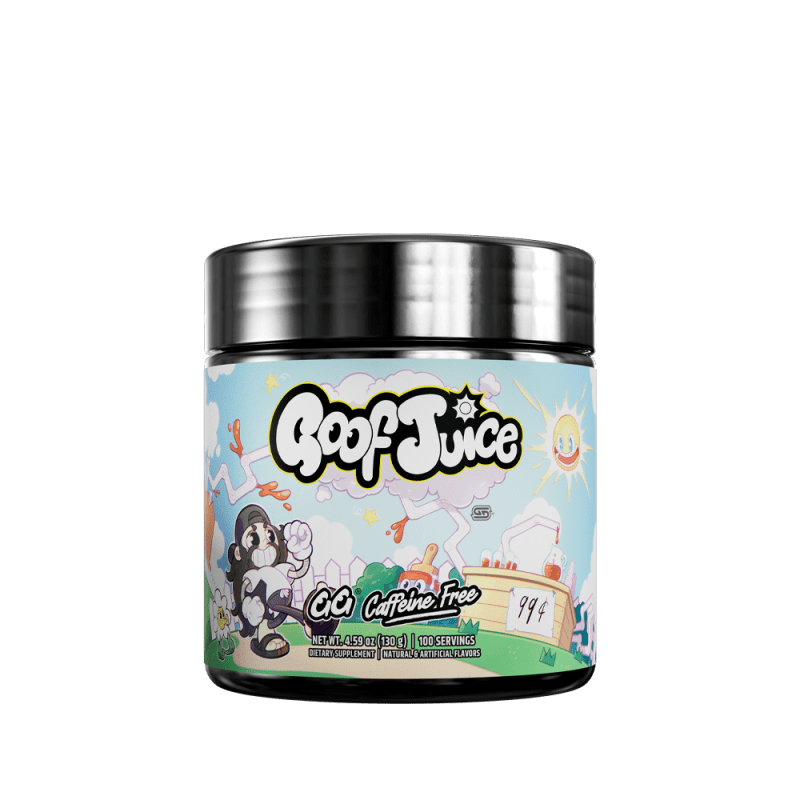 goof juice 100 serving caffeine free front