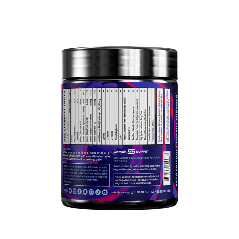 lean energy 100 serving back