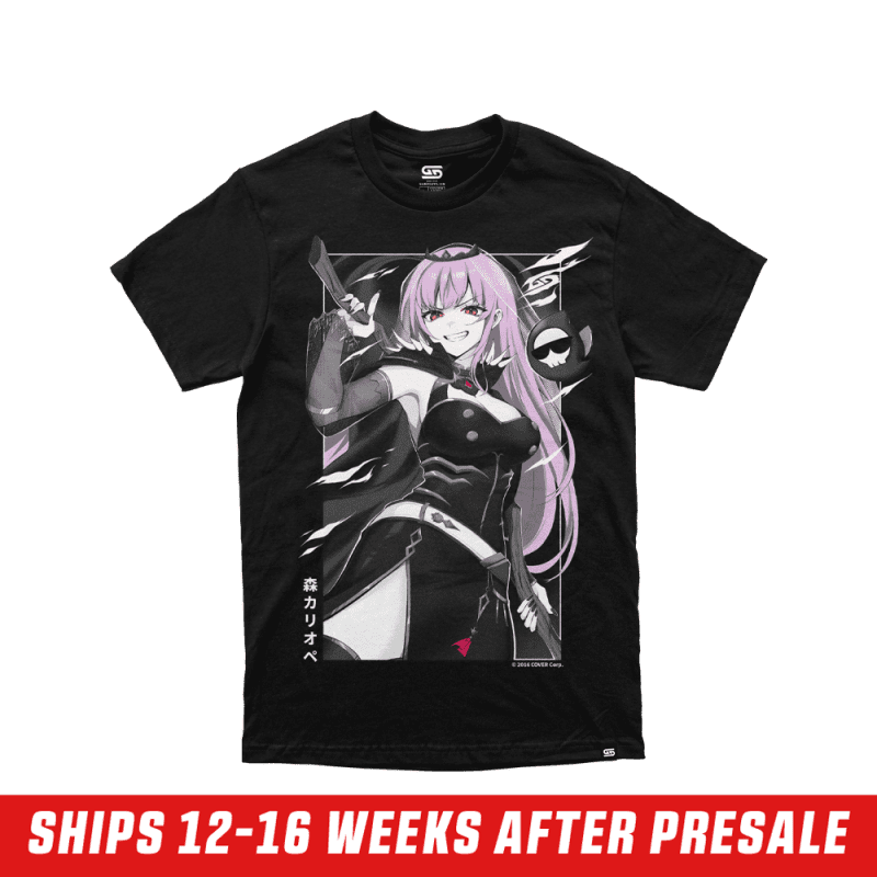 mori calliope shirt front ships in