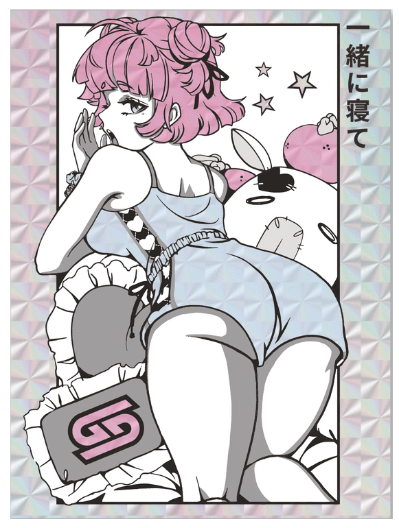 Succubus Prismatic Sticker