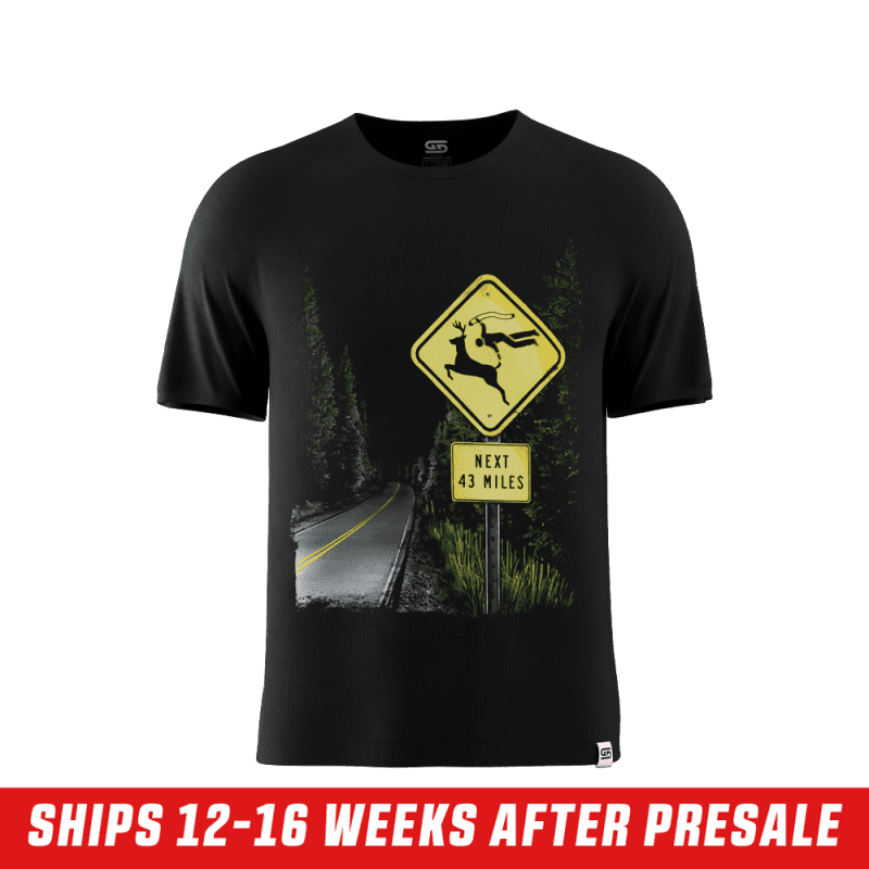 russianbadger deer shirt front ships in