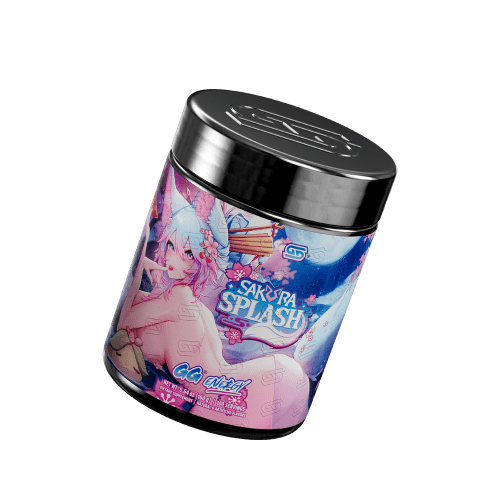 sakura splash gg by silvervale limited edition 100 serving front tilted right