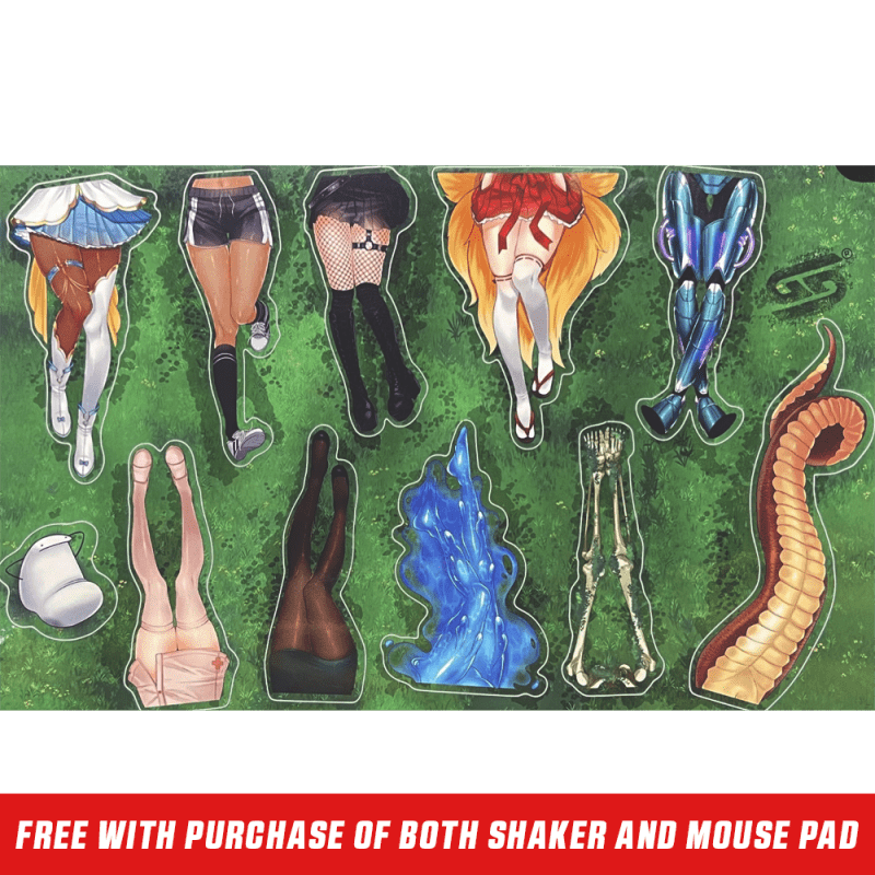 sticker sheet free mousepad