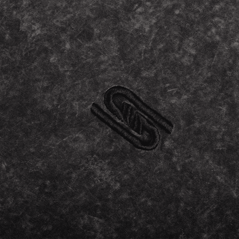 stonewash shirt chest logo