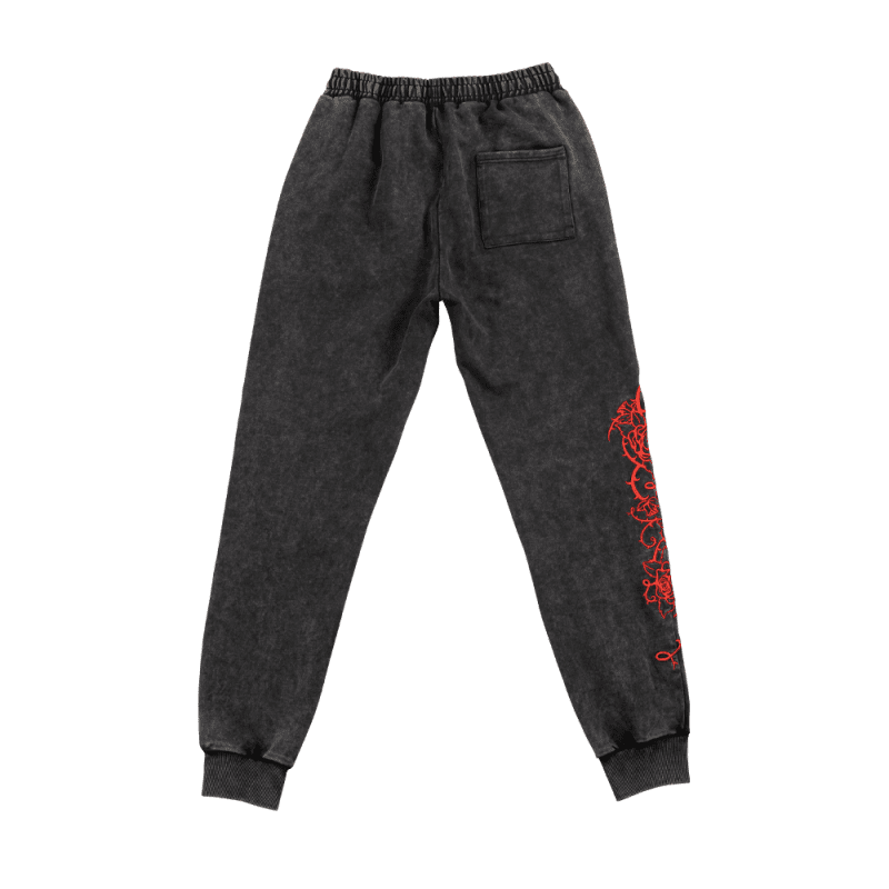 twisted rose back sweatpants