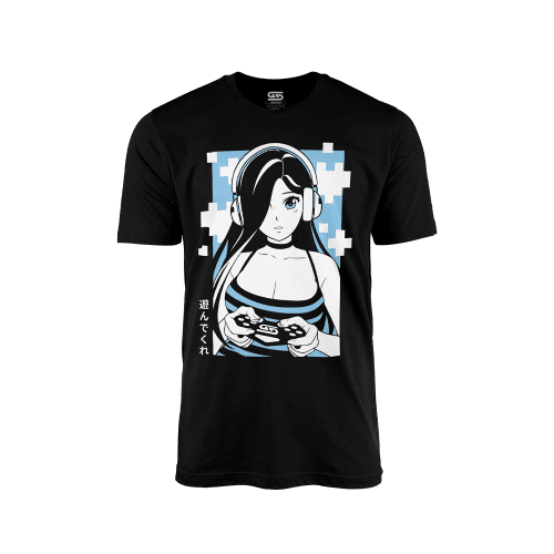 Waifu Shirt S4.4: Gamer Girl - Gamer Supps